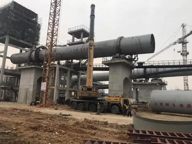 四川能投鼎盛鋰業(yè)有限公司安裝現(xiàn)場一